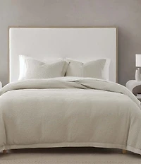 HiEnd Accents Stonewashed Cotton Waffle Weave Duvet Cover Mini Set