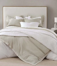 HiEnd Accents Stonewashed Cotton Waffle Weave Duvet Cover Mini Set