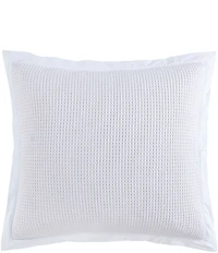 HiEnd Accents Stonewashed Cotton Waffle Weave Euro Sham