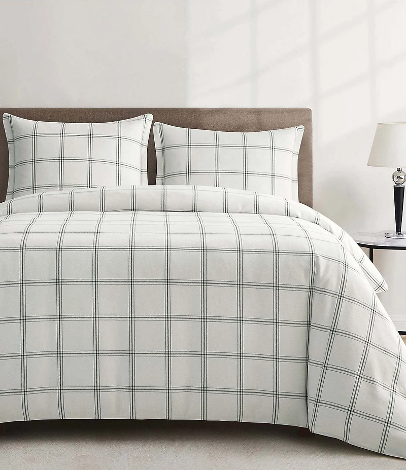HiEnd Accents Windowpane Plaid Comforter Mini Set