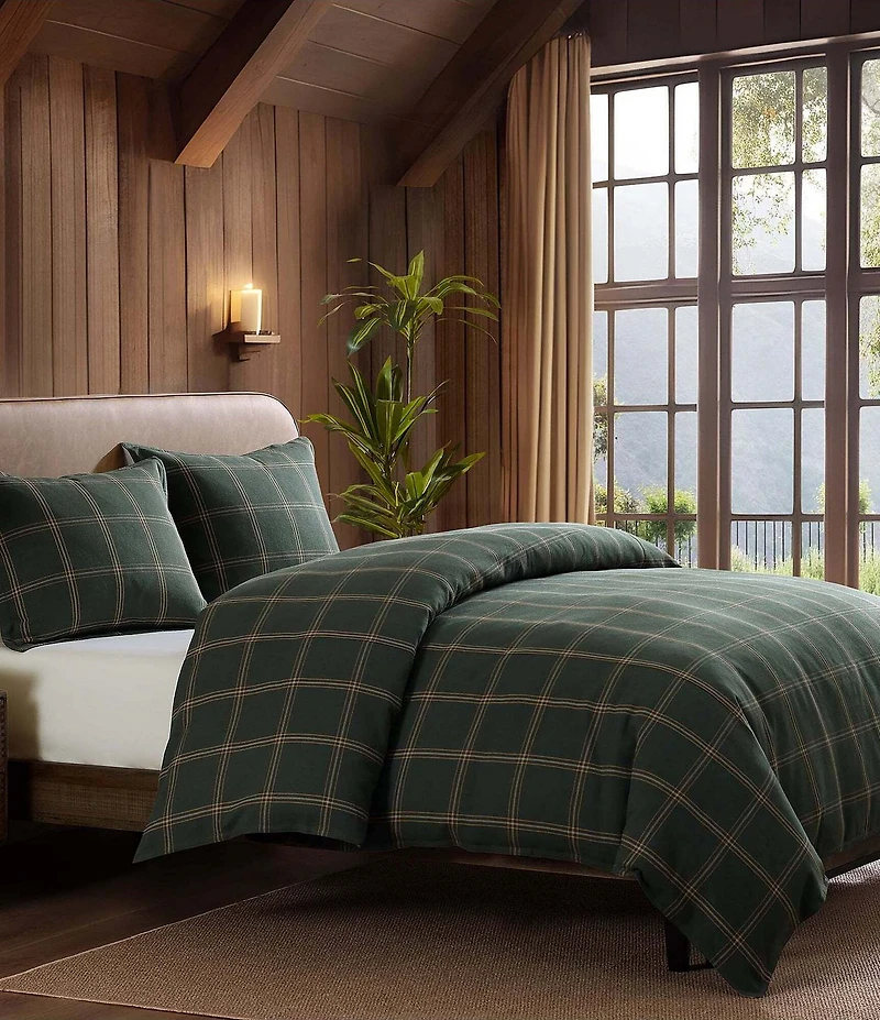 HiEnd Accents Windowpane Plaid Comforter Mini Set