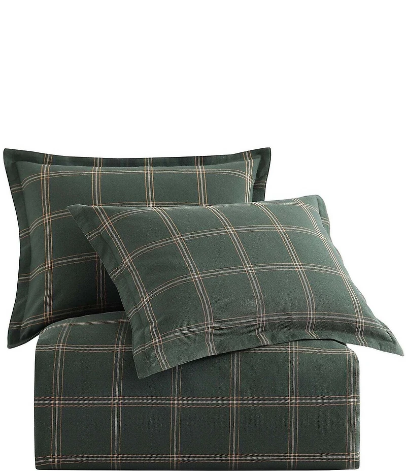 HiEnd Accents Windowpane Plaid Comforter Mini Set