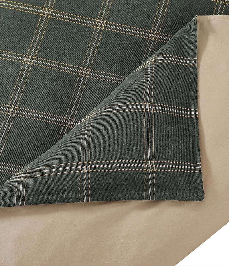 HiEnd Accents Windowpane Plaid Comforter Mini Set