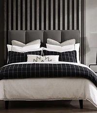 HiEnd Accents Windowpane Plaid Comforter Mini Set