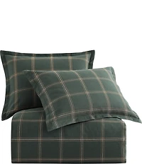 Hiend Accents Windowpane Plaid Duvet Cover Mini Set