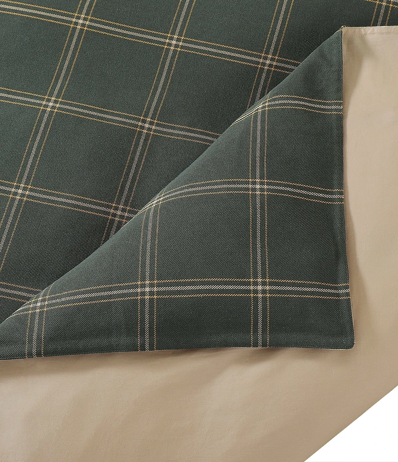 Hiend Accents Windowpane Plaid Duvet Cover Mini Set