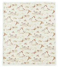 HiEnd Accents x Indigo Hill Hunt Life Campfire Sherpa-Backed Throw Blanket