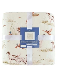 HiEnd Accents x Indigo Hill Hunt Life Campfire Sherpa-Backed Throw Blanket