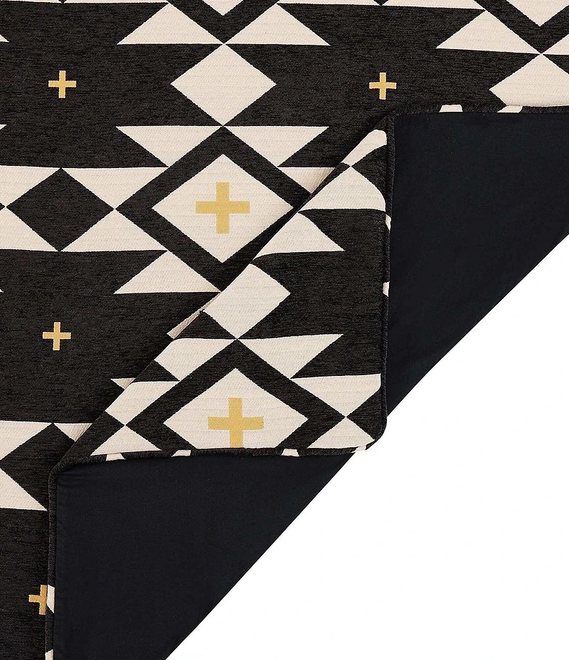 HiEnd Accents x Paseo Road Southwestern Geometric Pattern High Desert Chenille Jacquard Comforter Mini Set