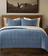 HiEnd Accents x Paseo Road Stonewashed Denim Quilt Mini Set