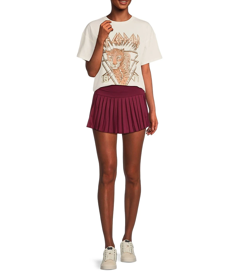 GB High Rise Pleated Tennis Skort