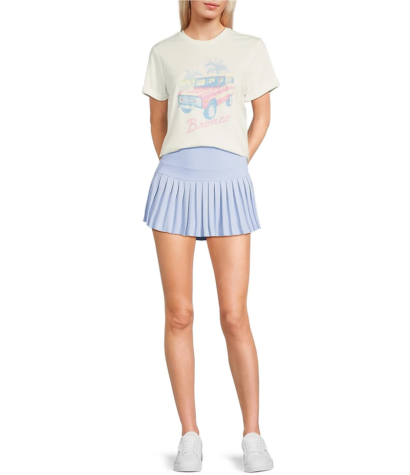 GB High Rise Pleated Tennis Skort