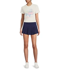GB High Rise Pleated Tennis Skort
