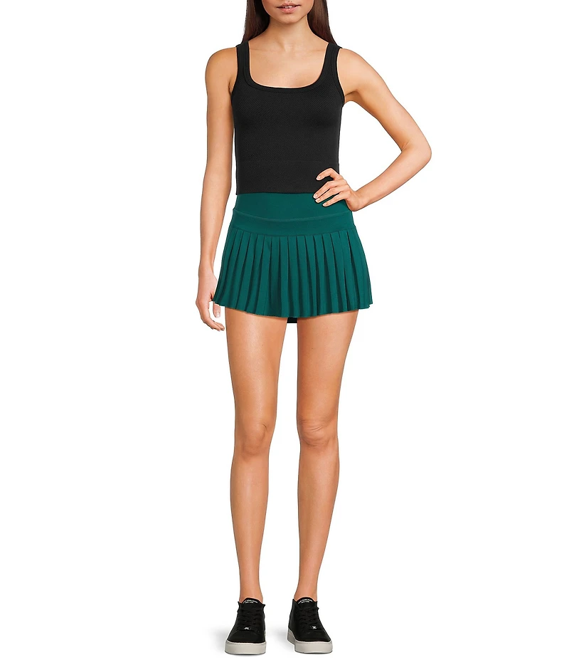 GB High Rise Pleated Tennis Skort
