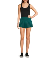 GB High Rise Pleated Tennis Skort