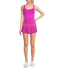 GB High Rise Pleated Tennis Skort