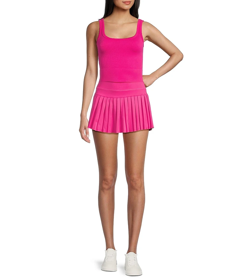 GB High Rise Pleated Tennis Skort