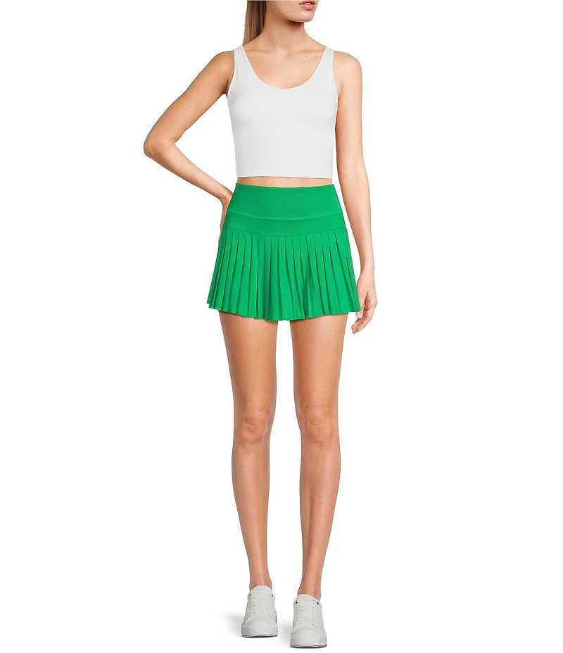 GB High Rise Pleated Tennis Skort