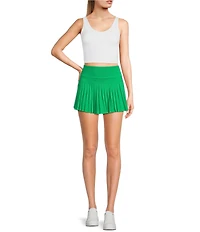 GB High Rise Pleated Tennis Skort