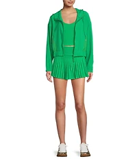 GB High Rise Pleated Tennis Skort