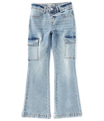 Hippie Girl Big Girls 7-16 High-Rise Flare Leg Jeans