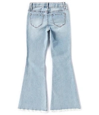 Hippie Girl Big Girls 7-16 Studded-Detail Flare Leg Jeans