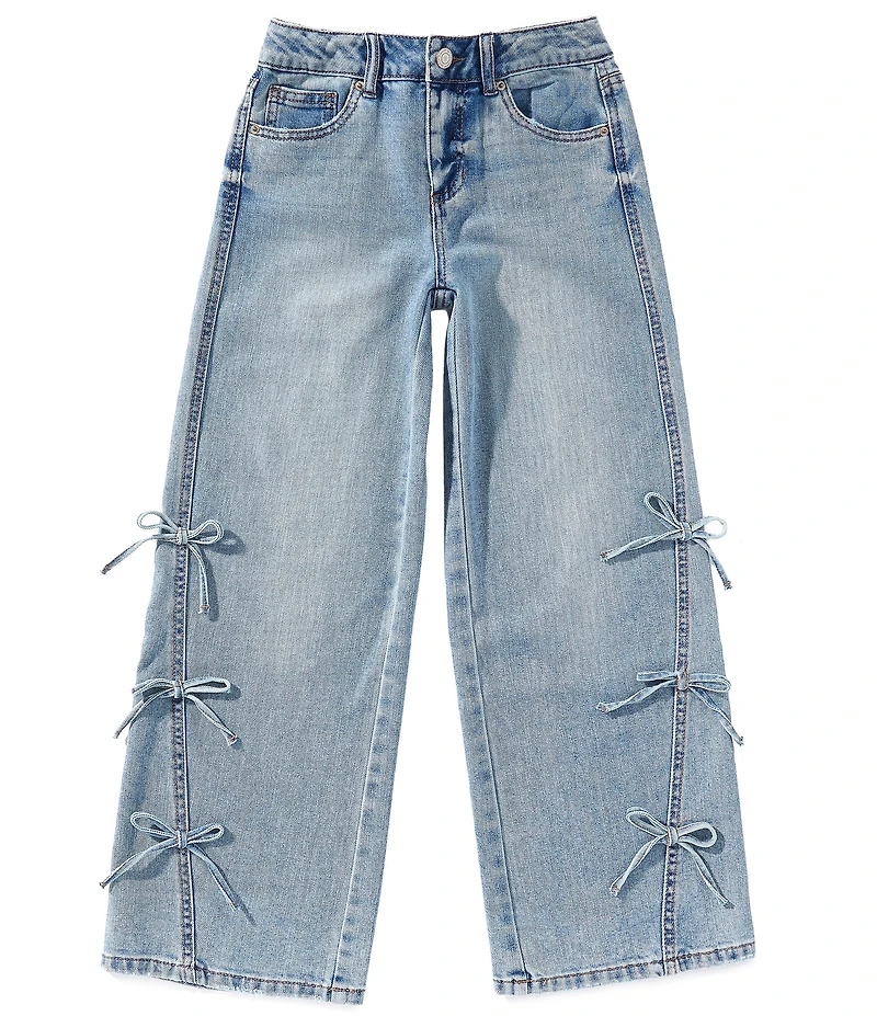 Hippie Girl Big Girls Bow Detail Jeans