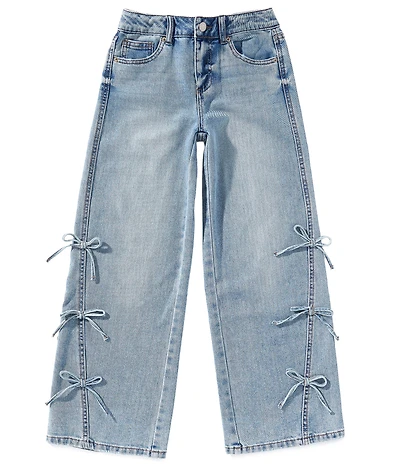 Hippie Girl Big Girls Bow Detail Jeans