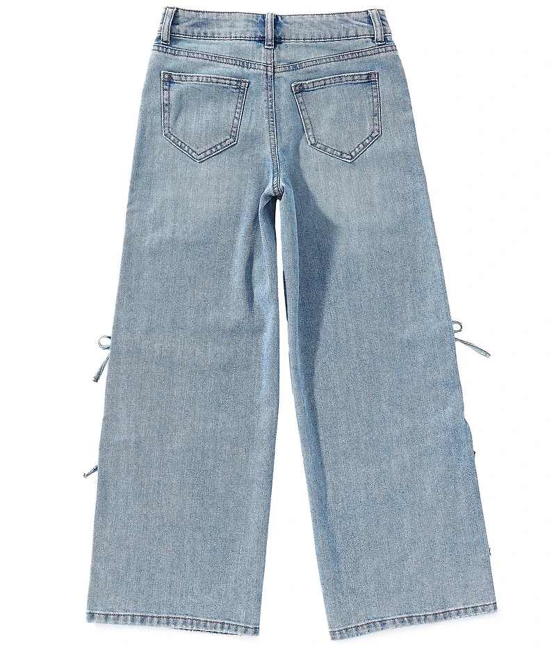 Hippie Girl Big Girls Bow Detail Jeans