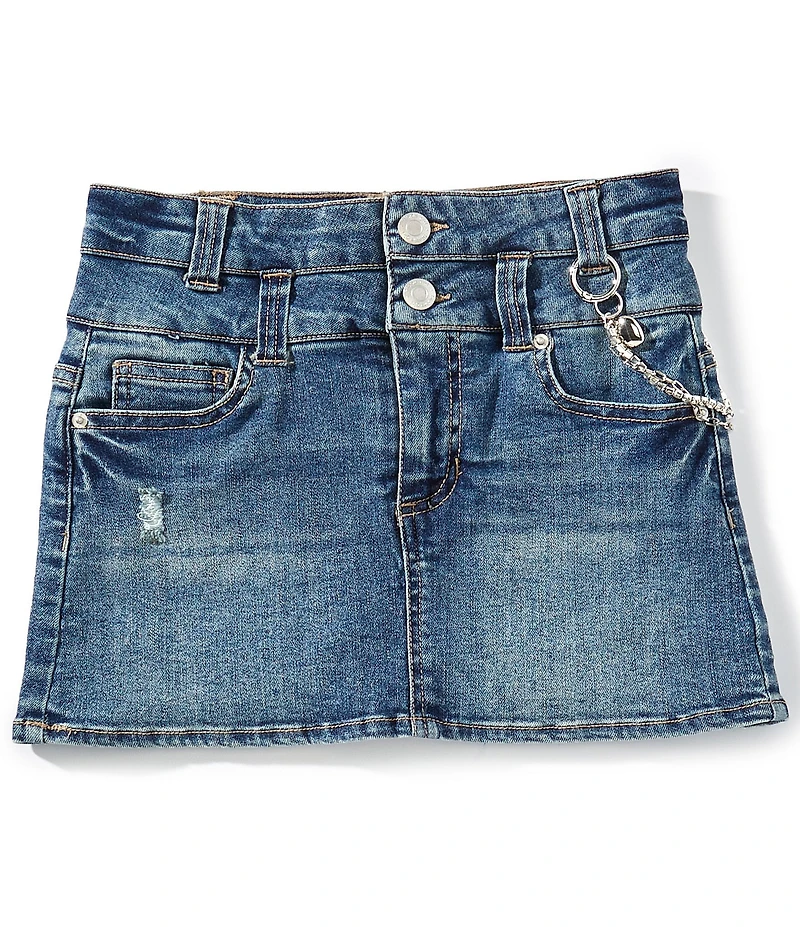 Hippie Girl Big Girls Heart Chain Skirt