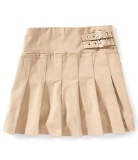 Hippie Girl Big Girls Pleated Buckles Skirt