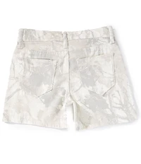 Hippie Girl Big Girls Woodland Camo Print Denim Shorts