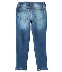 Hippie Girl Little Girls 4-6X Destruction Detail Skinny Jeans