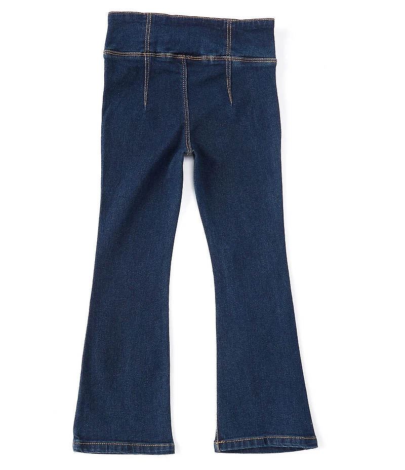 Hippie Girl Little Girls 4-6X Pull On Tulip Flare Jean