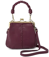 HOBO Alba Woven Braid Kisslock Crossbody Bag