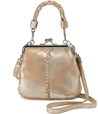 HOBO Alba Woven Braid Kisslock Crossbody Bag