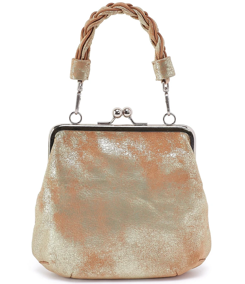 HOBO Alba Woven Braid Kisslock Crossbody Bag