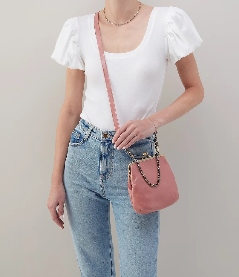 HOBO Alba Chain Kisslock Crossbody Bag