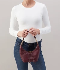 HOBO Astrid Small Woven Strap Hobo Shoulder Bag