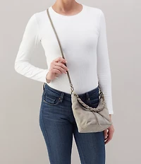 HOBO Astrid Small Woven Strap Hobo Shoulder Bag