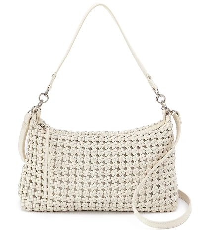 HOBO Avon Woven Leather Shoulder Bag