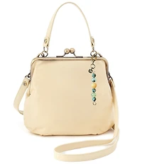 HOBO Butter Yellow Alba Kisslock Crossbody Bag