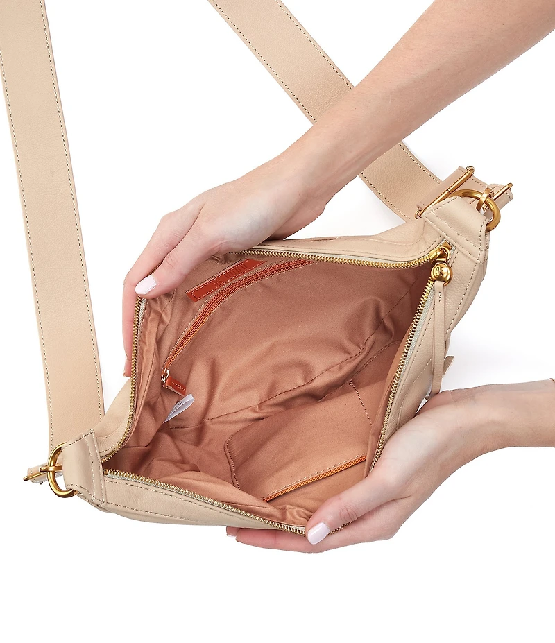 HOBO Carmen Pebbled Leather Sling Bag