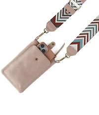 HOBO Cass Woven Strap Phone Crossbody Bag