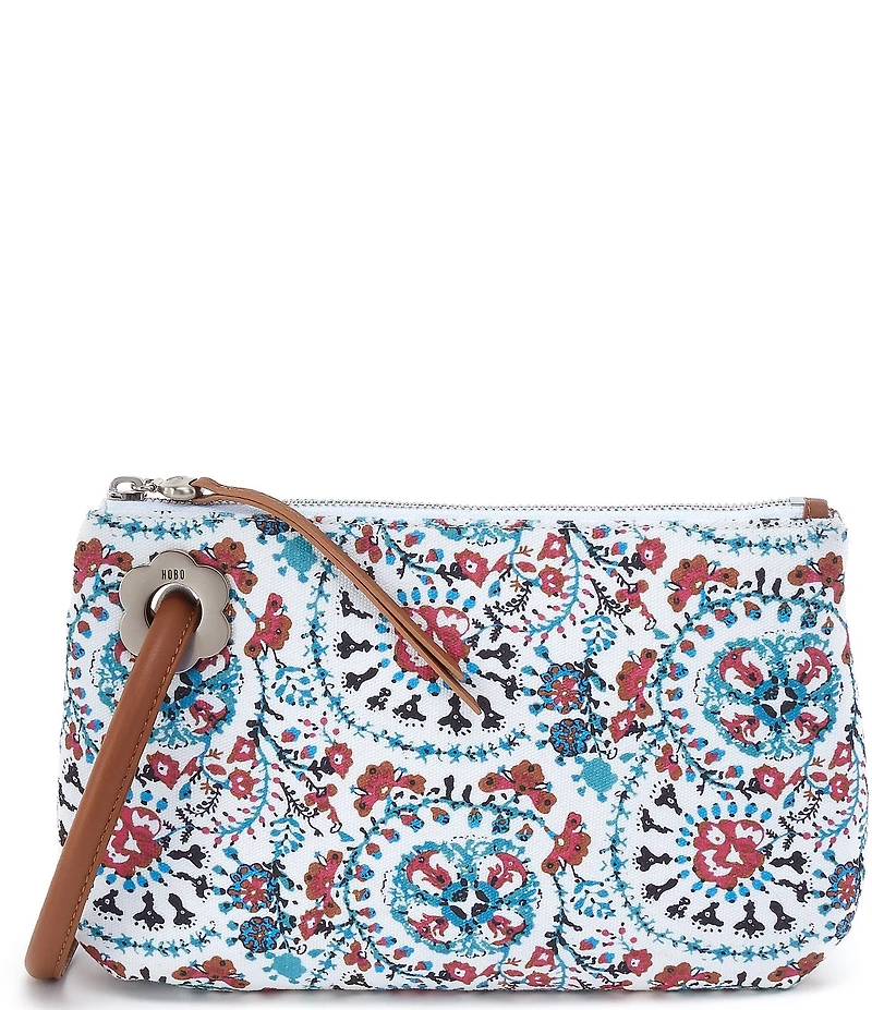 HOBO Daisy Daze Batik Blooms Large Wristlet