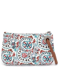 HOBO Daisy Daze Batik Blooms Large Wristlet