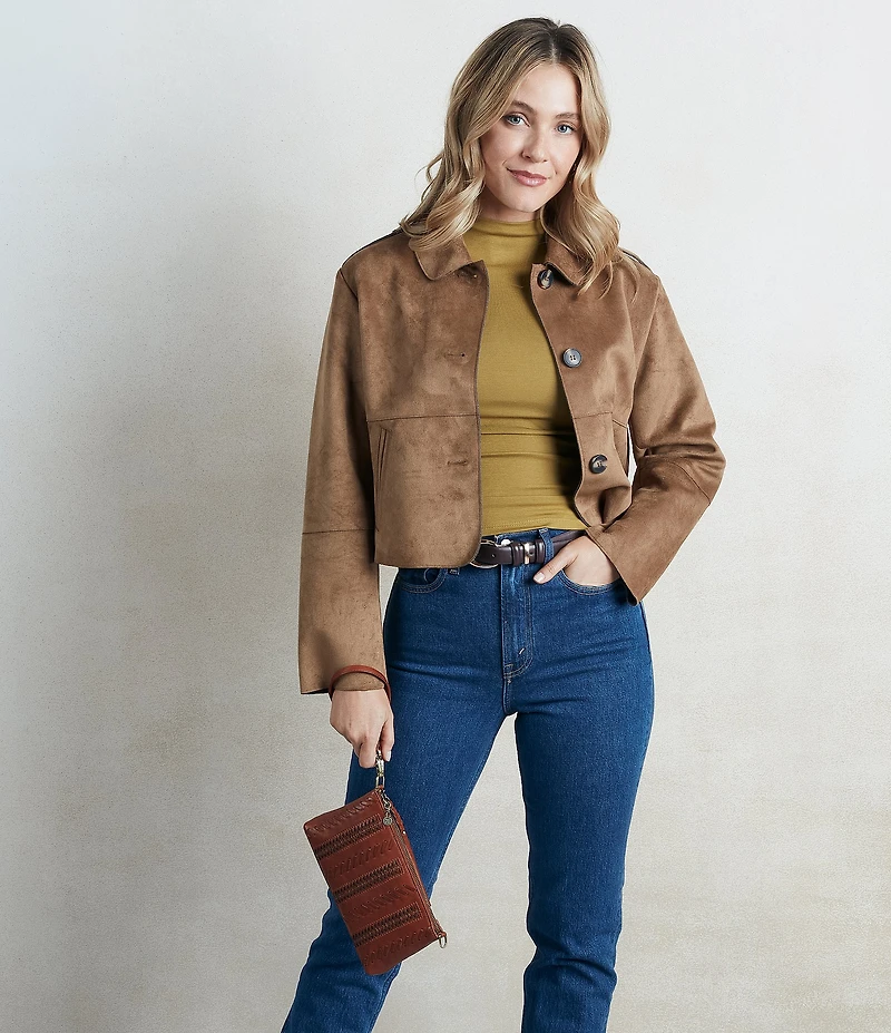 HOBO Darcy Woven Crossbody Bag