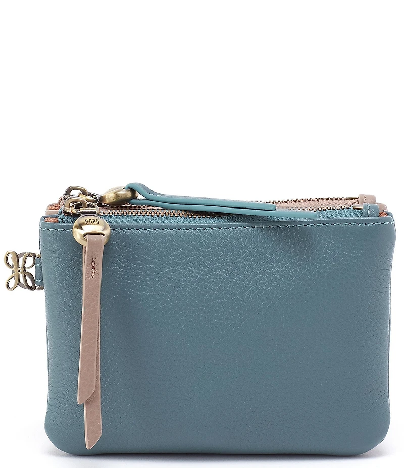 HOBO Double Zip Coin Pouch