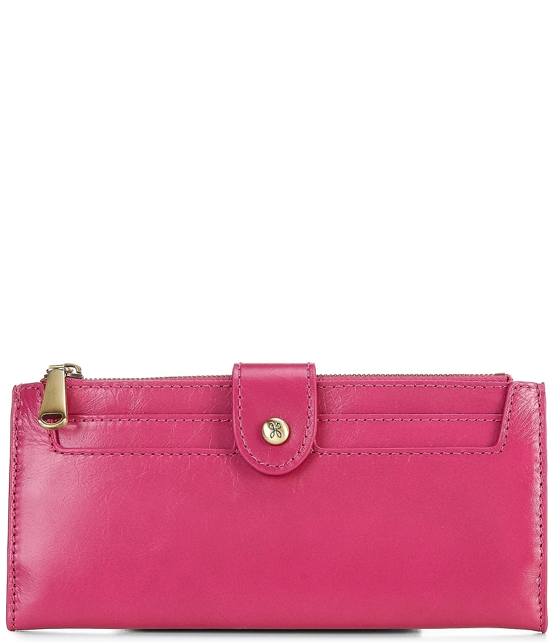 HOBO Dunn Cactus Floral Leather Continental Wallet