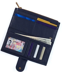 HOBO Dunn Continental Woven Wallet